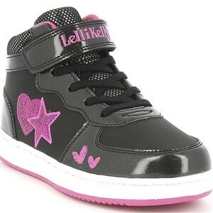 Lelli Kelly lk 4860 Paula Black Ankle Boot Hi-Tops Shoes sneaker
